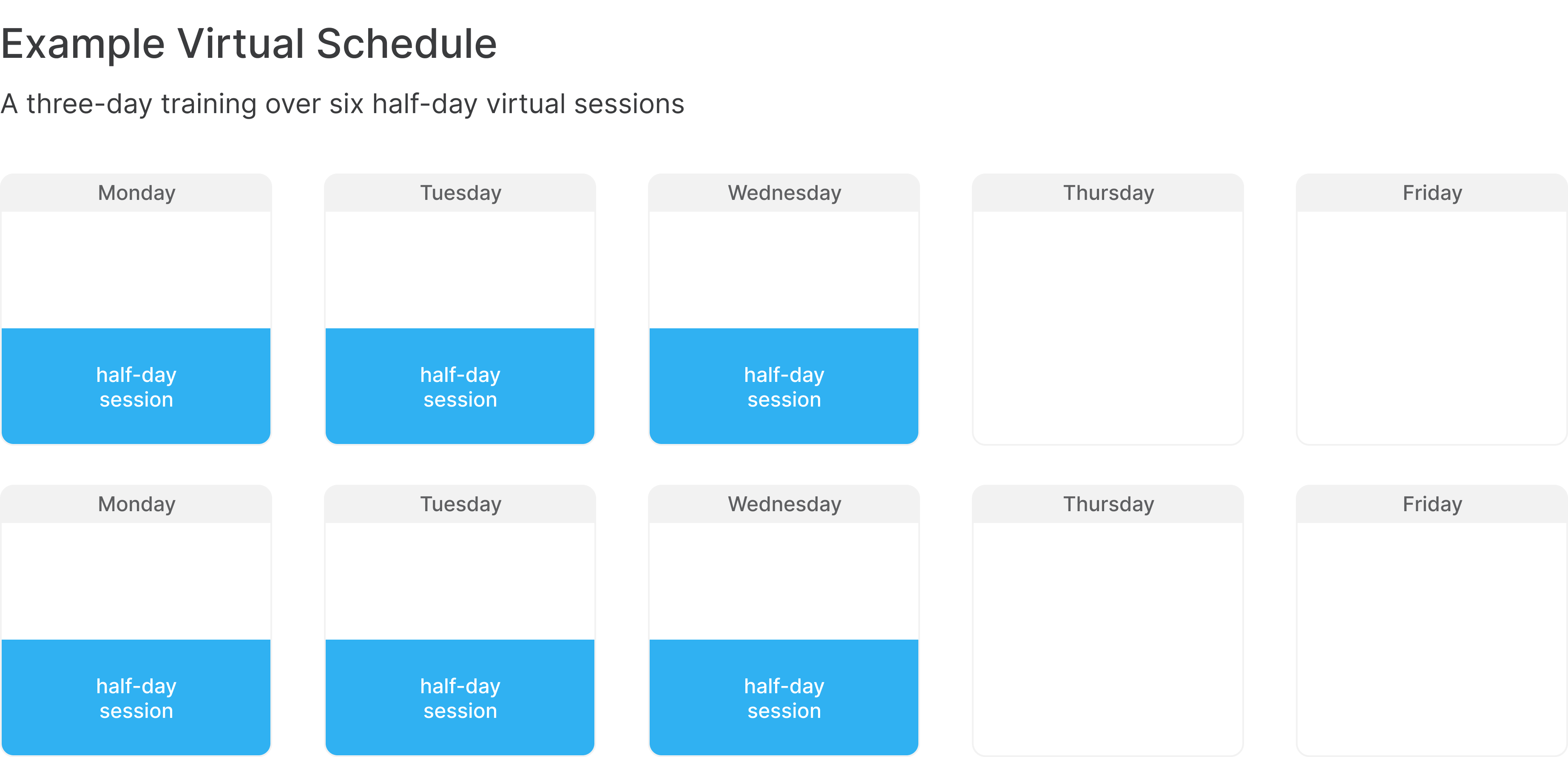 Live inperson or virtual Foundry Trainings